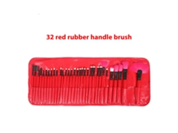 Conjunto de Cosmética Pincel de Base Portátil 32Pcs Sombra Corretivo Cílios Blush Pincel com Bolsa Cor 4 LUUCOZK