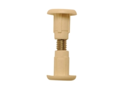 Pacote Com 100 Parafusos Autoatarraxantes (10 Unidades Cada) Para Móveis E Bancadas, Bege, 34 X 46 Mm