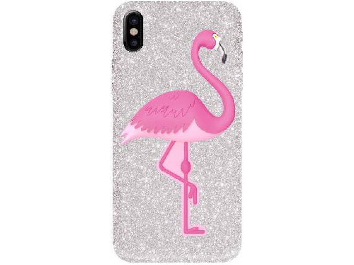 Capa iPhone X, XS BENJAMINS 3D Falming Rosa