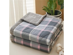 Colcha Acolchoada Fansu Capa de Cama Manta para Ar Condicionado Edredom Conjunto 100% Algodão Sofá com Estampa