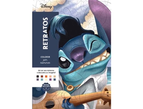 Disney Colorir Por Números - Retratos