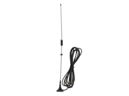 Aetheria antena de Rádio Móvel Veicular Dual Band Vhf Uhf 144/430mhz com Base Magnética Sma Fêmea