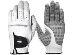 Luvas de Golfe masculinas em couro, respiráveis, antiderrapantes, para treino de swing, S/MARCA