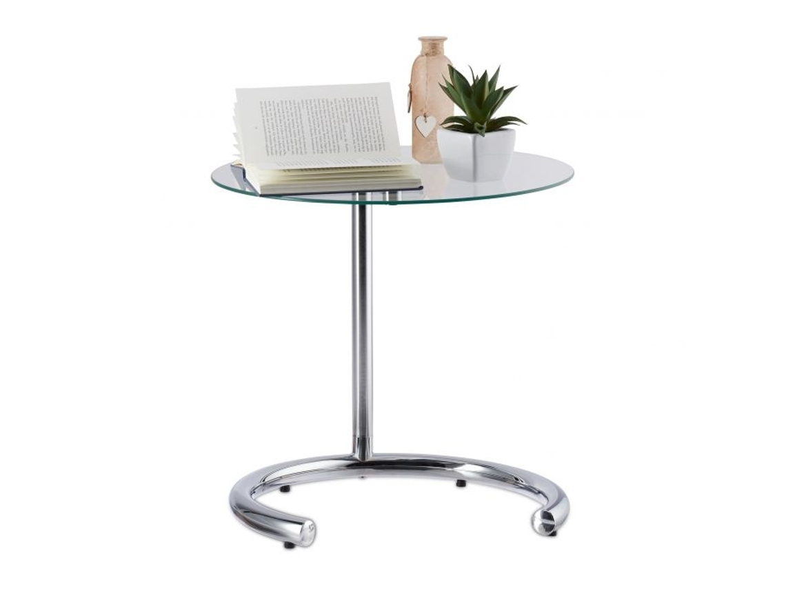 Mesa De Centro Ajustável Em Altura