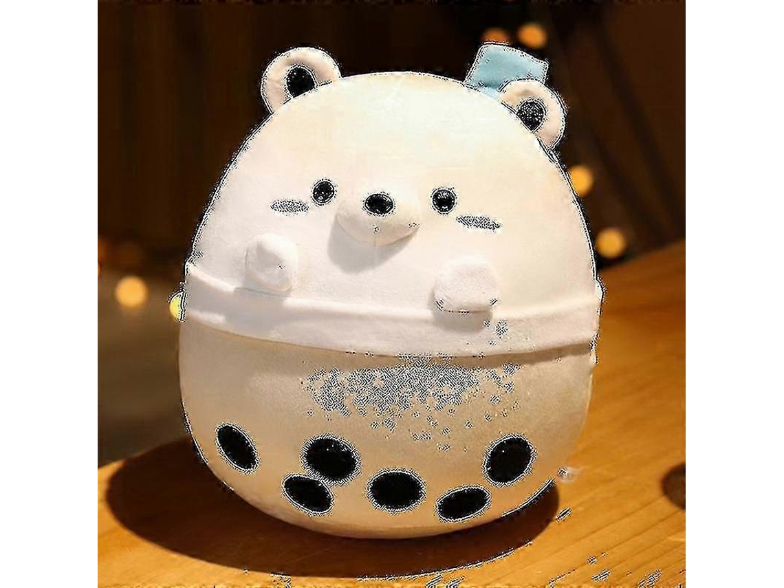 Pelúcia Macia 25-26 10 Polegadas Bolha De Chá De Leite Kawaii Fofa Estilo Anime Japonês Presente