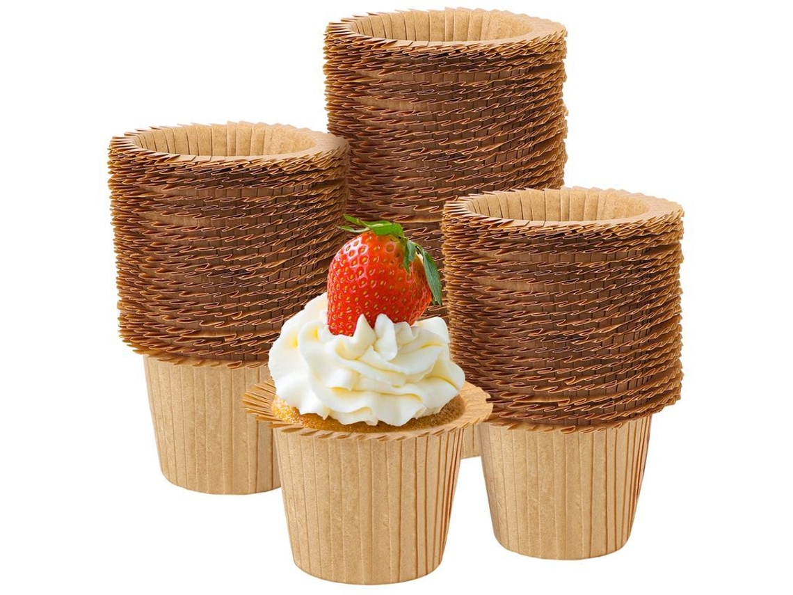 2026 moldes de Papel para Cupcakes e Magdalenas com Design Elegante Resistente Ao Calor e À Óleo