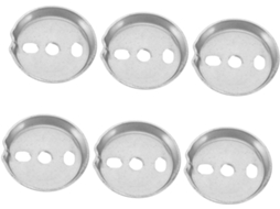Fomiyes Conjunto De 6 Acessórios Para Banheiro Suporte Ajustável Toalha Parede, Ferragens Para Toalha De Parede, Prata