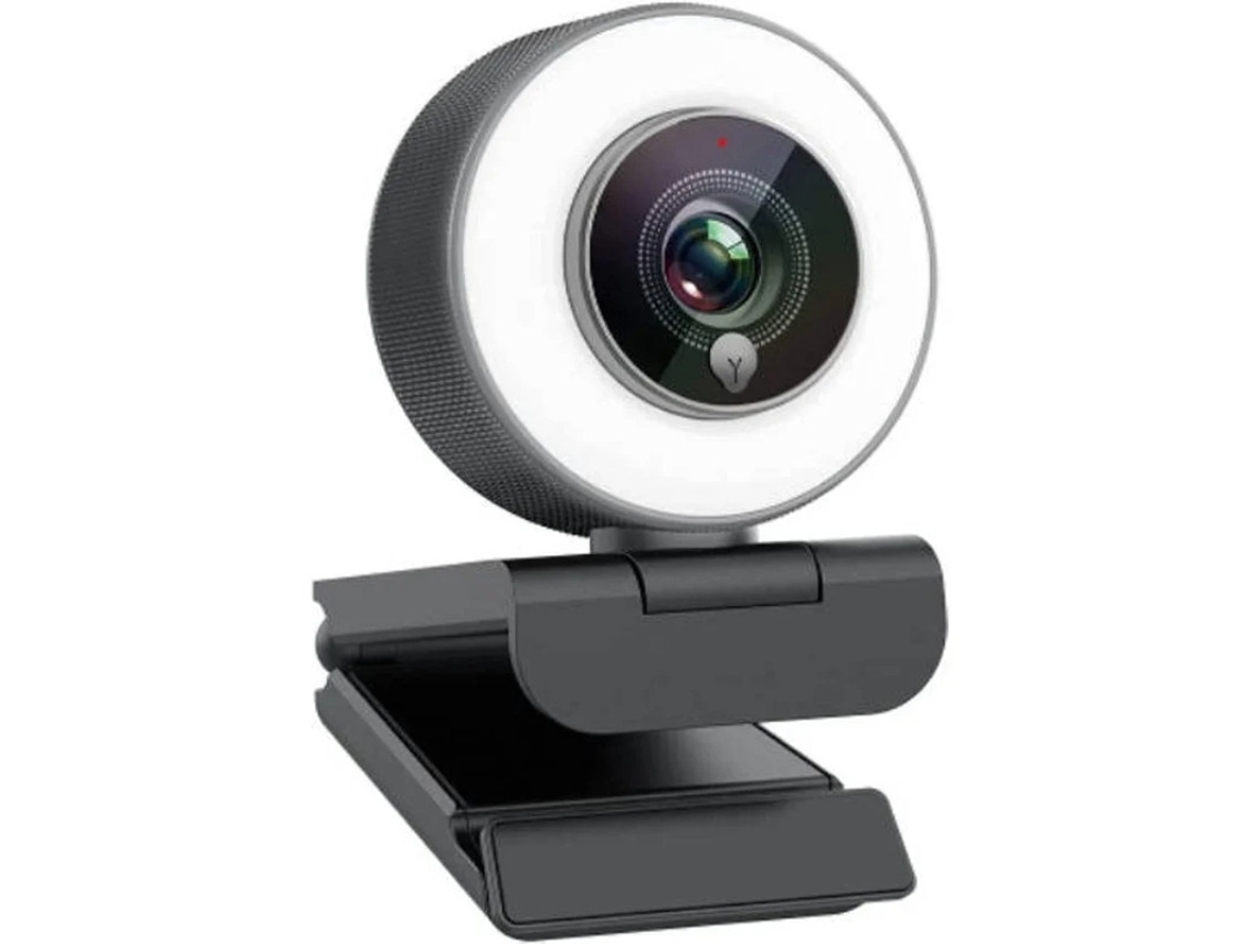 Webcam 1080p Hd Ring Light Ajustável Embutido Com Microfone Advanced Autofocus Streaming Web Camera Para Xbox Gamer Facebook Youtube