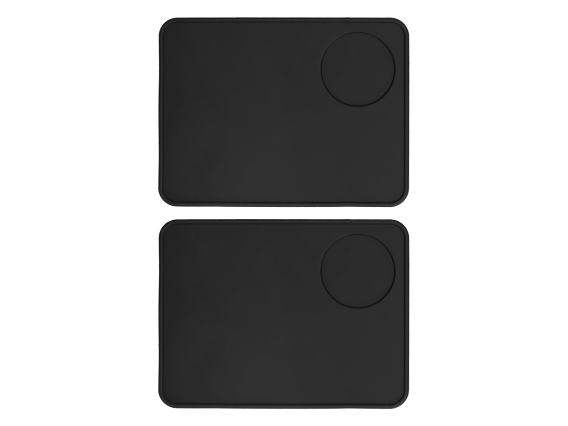 2 Tapetes Silicone LAXISCREED Anti Derrapante Café