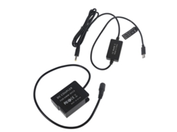 Tipo-C para Bateria Fictícia Dmw Dcc8 para Adaptador de Alimentação de Câmera Dmc-G5 G6 G7 Gx8 G80 ALLINLESS