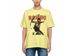 Rockinstone Rambo Movie Rambow Heather Yellow Adult T-shirt Size:xxxl