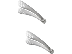 Pinça De Aço Para Alimentos Toyandona, Conjunto De 2 Peças, Ideal Para Churrasco E Cozinha Pinça Prática Bife Ergonômica