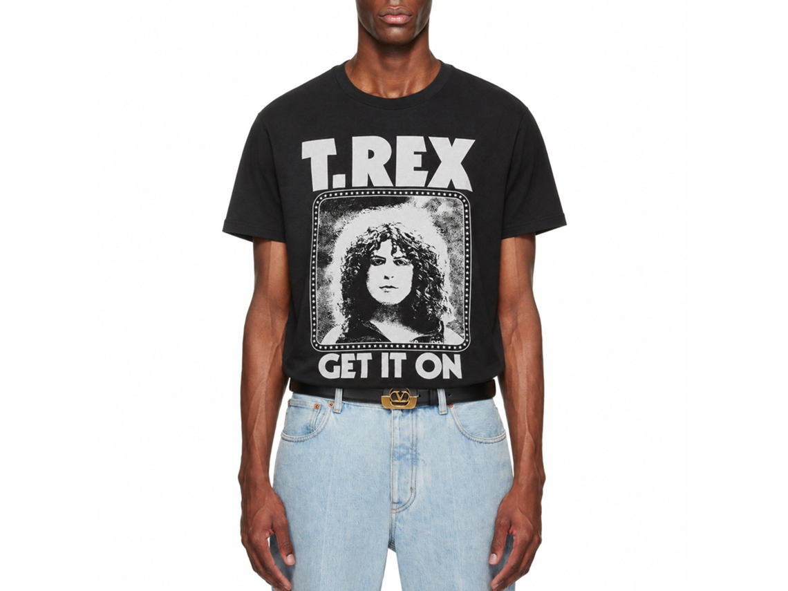 T.rex Get It On T-shirt Unisex Adults Size:m