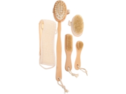 Lurelia Pack De 5 Buchas Vegetais De Banho Para Costas, Bucha Vegetal