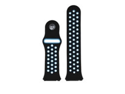 Cinto De Relógio Esportivo Silicone Bicolor Alta Qualidade