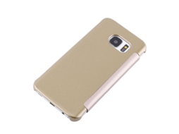 Smart Flip Case com Janela de Espelho para Samsung S7 EOOCOO