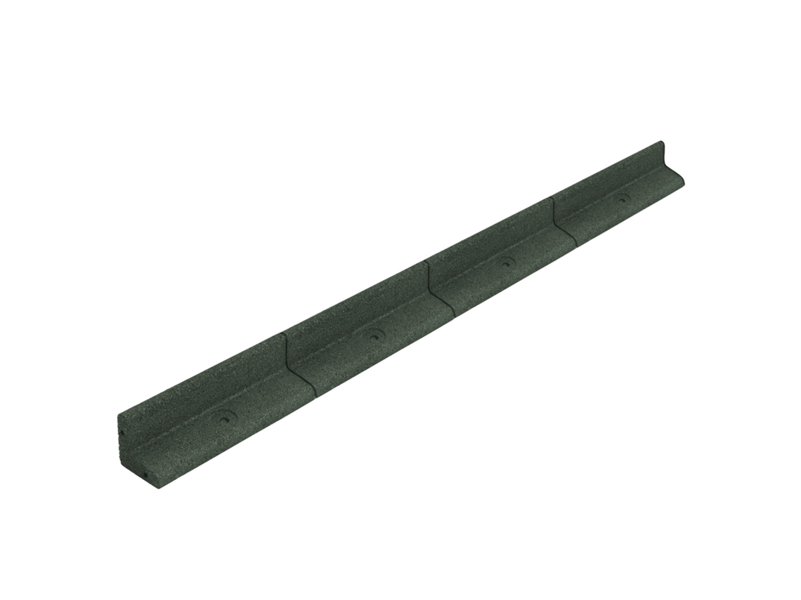 Jardim Borda Flexível Verde com Martelo de Borracha Estacas e Conectores MONSTERSHOP (14 X 1,2 M)