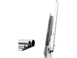 Conjunto De 2 Trilhos Deslizantes Para Gavetas Capacidade Carga 35kg, Trilhos De Substituição Com 1, 2mm De Espessura