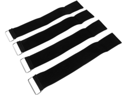 Conjunto De 4 Tiras Ajustáveis Para Exercícios Perna, Com Design Elástico E Fivela Ferro Multifuncionais