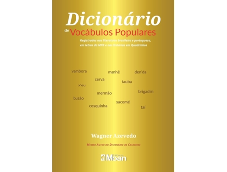 Livro Dicionário De Vocábulos Populares de Wagner Azevedo (Português)