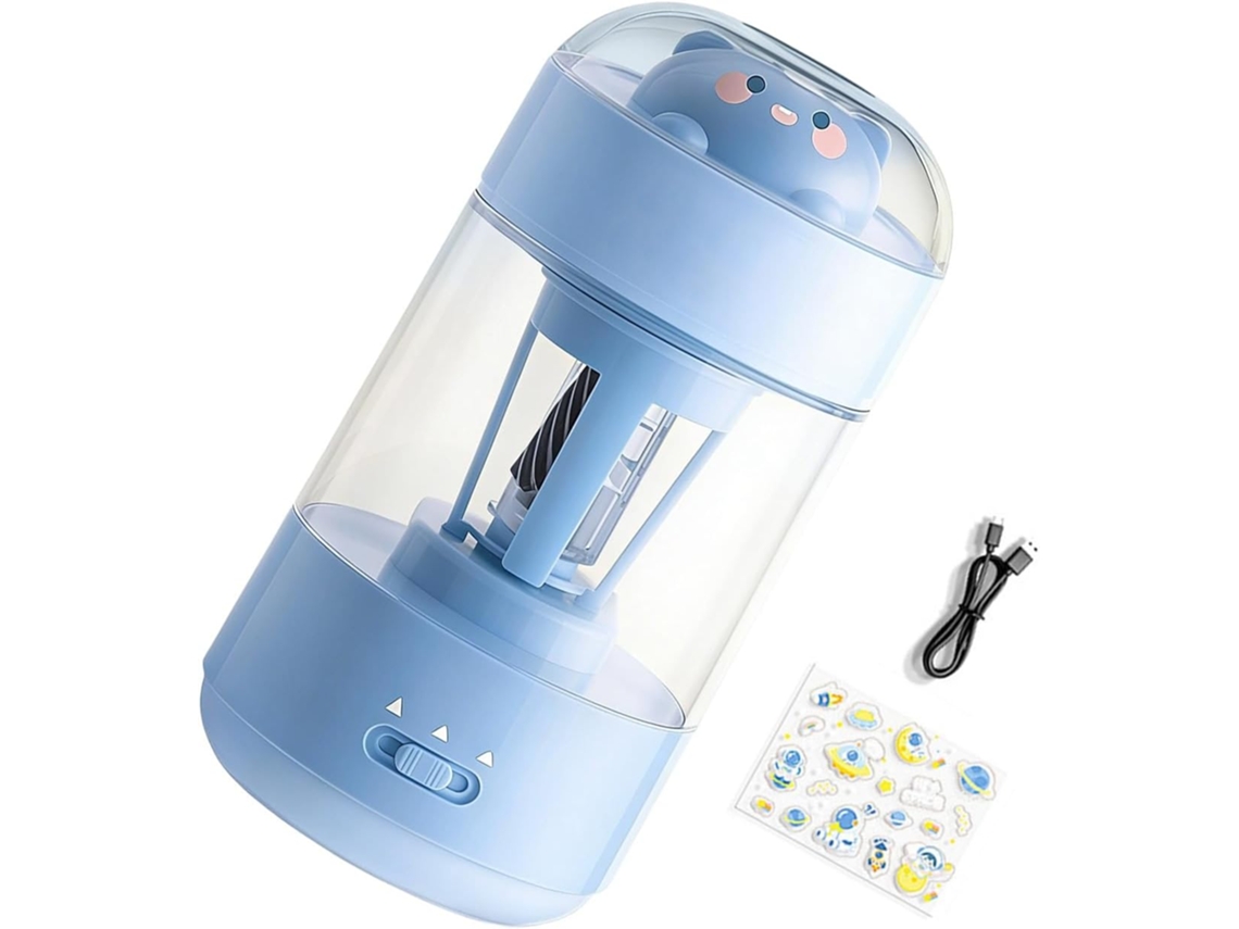 Apontador de Lápis Automático, Sem Fio e com Mãos Livres, com Revestimento Resistente a Quebras. SFUSHOS