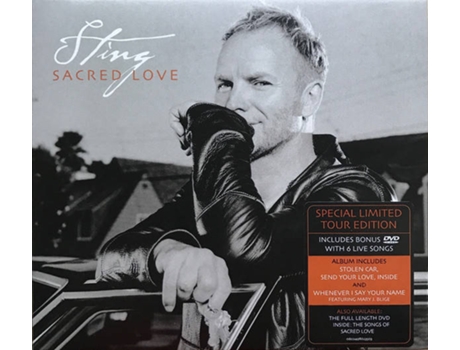 CD+DVD Sting - Sacred Love