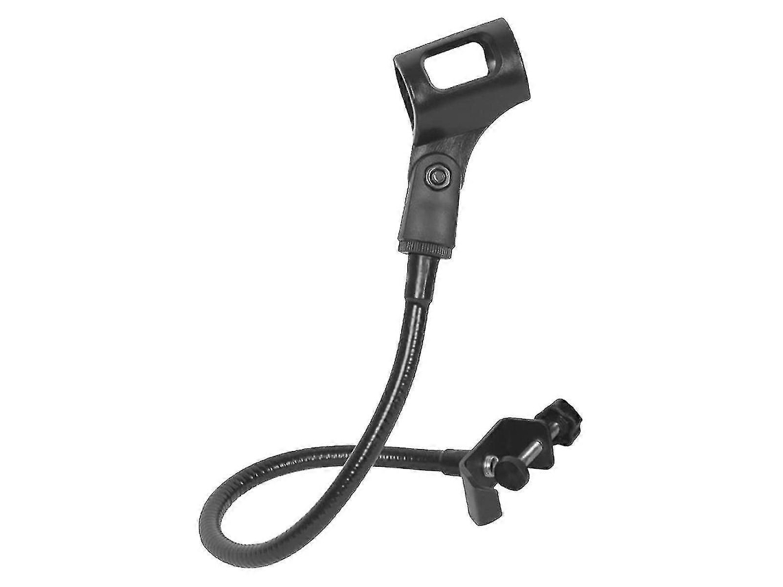 Suporte de microfone AQUAFORGE com haste flexível e presilha
