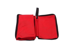 Carrinho de Compras Dobrável com Rodas, Sacola de Compras Reutilizável e Dobrável para Viagens, Vermelho. GOKOCO