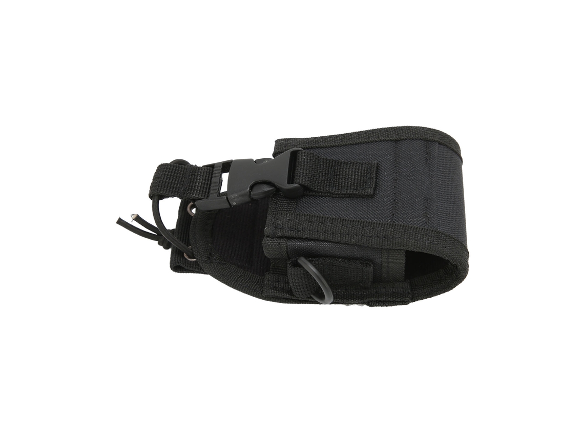 Estojo Para Rádio De 2 Vias Walkie Talkie Msc-20a Com Cinto E Correia Para Kenwood Motorola Hyt