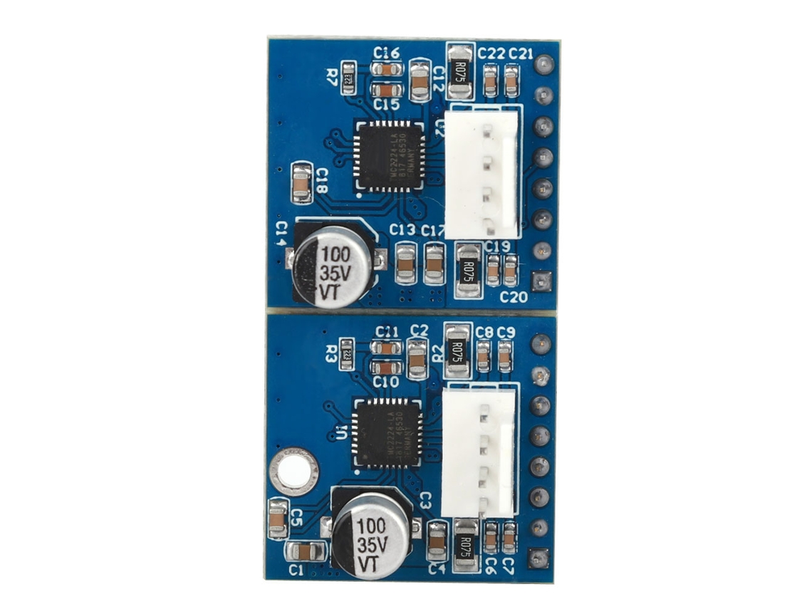 Módulo De Expansão Dual Drive Tmc2224 Pcb Azul Alta Estabilidade Para Extruder De Impressora