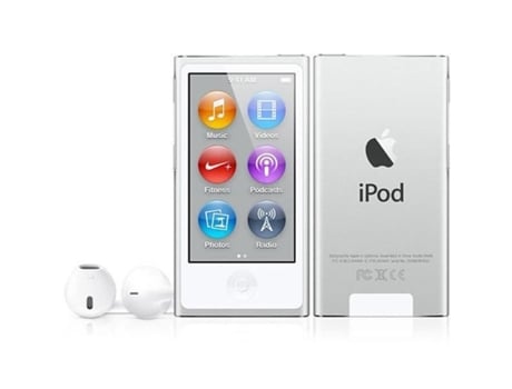 Apple Ipod Nano 16 Gb Prata … Roxio (7ª Geração)