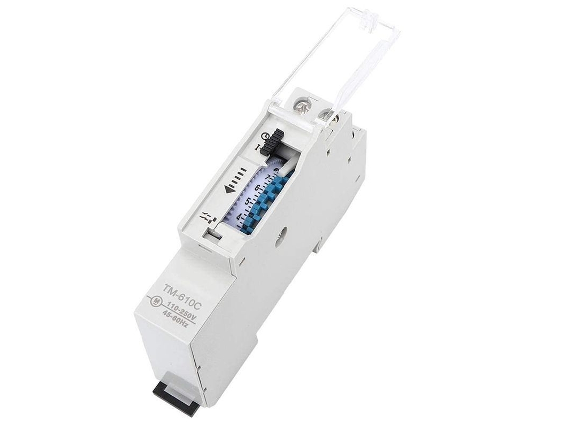 Relé de Tempo Inteligente Tm610c S/MARCA, 220V, para Luzes e Fábricas