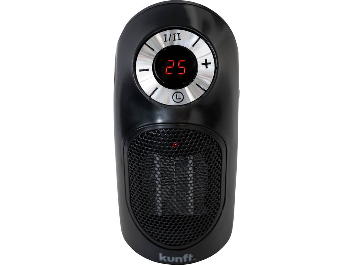 Aquecedor Elétrico de Tomada KUNFT BSH9949BK (400 W - Preto)