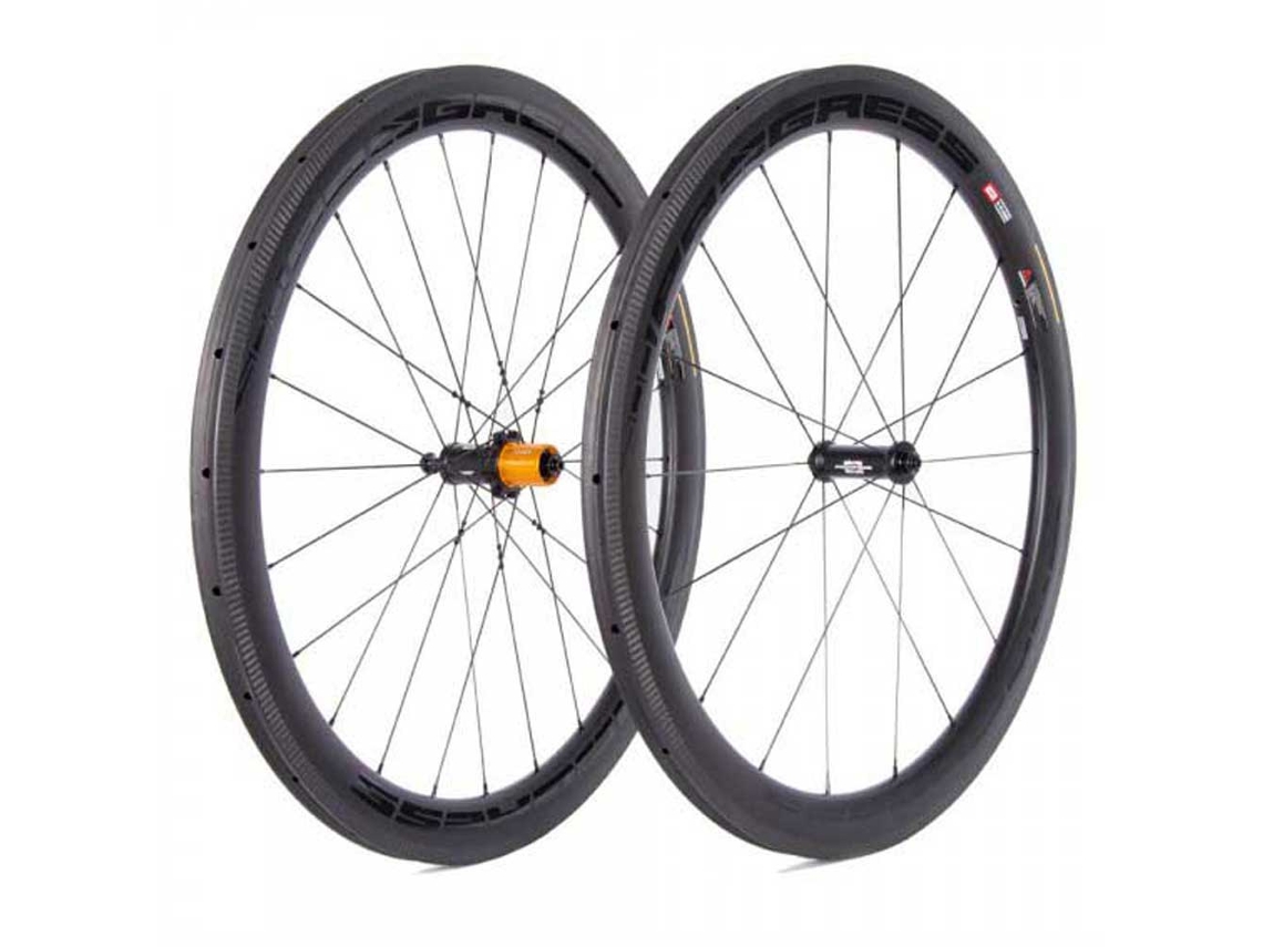 Par Rodas Estrada A-Prime Preto 9 X 100 / 9 X 130 Mm / Shimano/Sram Hgprogress