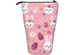 Case Trousse Crayons Télescopique Easter Flower Ethnic Florals Boite Crayon Fournitures Peil
