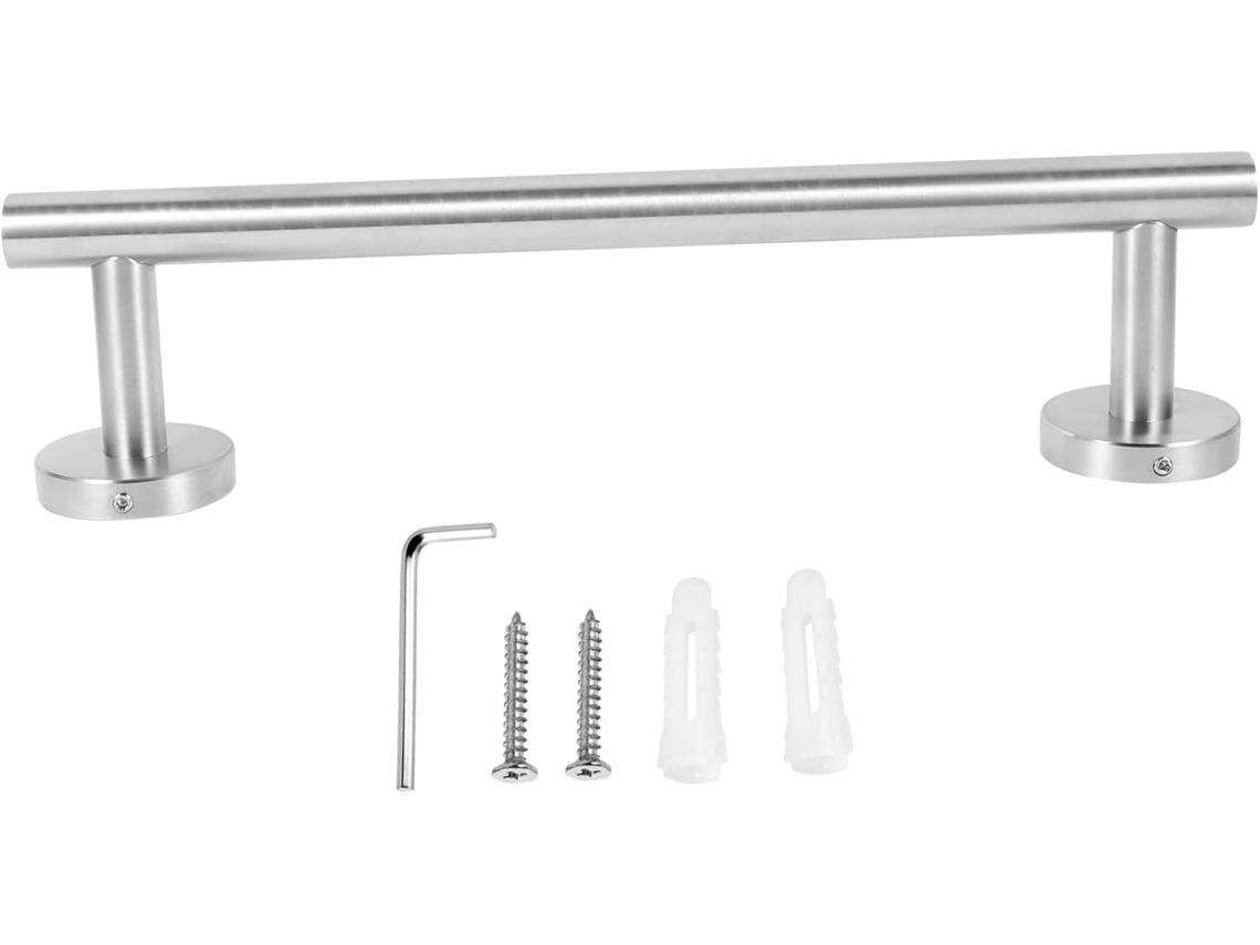 1 Toalheiro De Parede Em Aço Inoxidável Para Banheiro - Fácil Instalação - Design Elegante