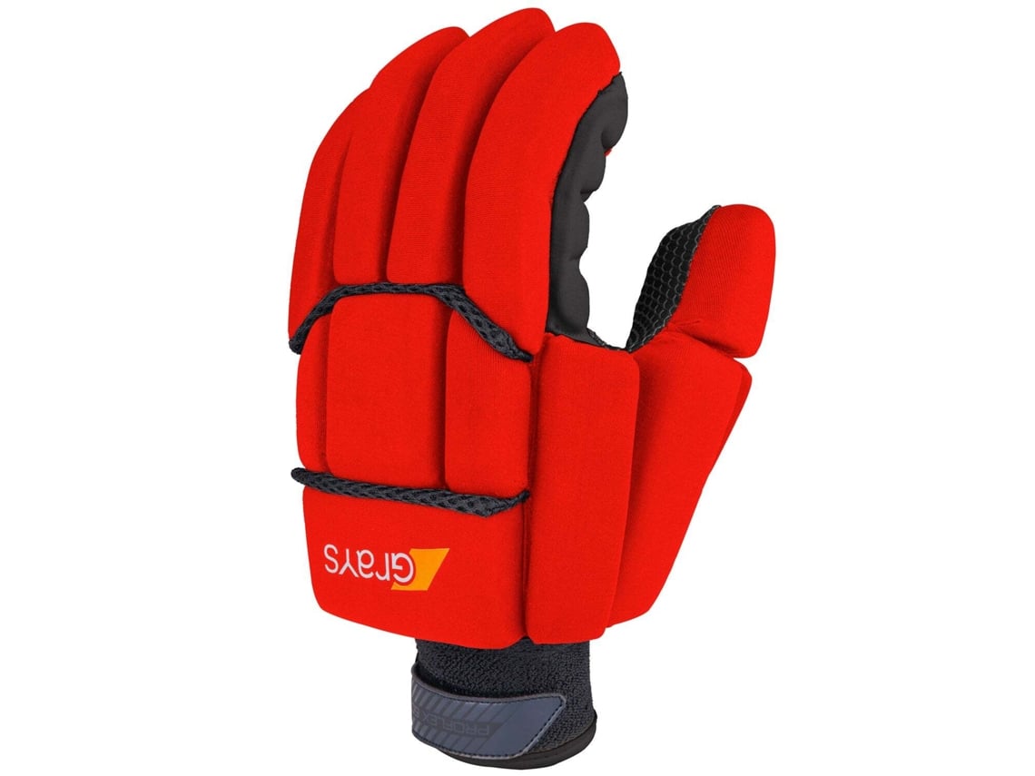 Luvas de Hóquei para Unissexo GRAYS HOCKEY (S - Vermelho)