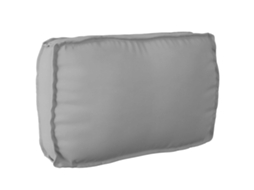 Vidaxl Almofada Tecido Oxford Cinzento 70 X 40 X 12 Cm