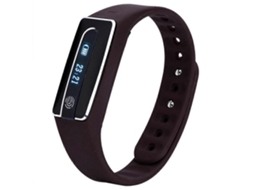 Pulseira Inteligente Com Bluetooth E Pedômetro, Monitor De Frequência Cardíaca, Marrom Jinyubo Store