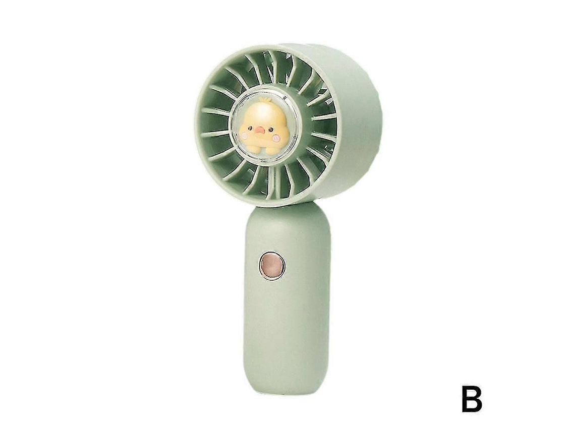 Ventilador Portátil Elétrico Pequeno, Recarregável Via Usb.
