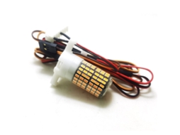 Luz Traseira Led para Aeromodelismo Rc Jet, Peça de Substituição para Modificação Diy, Compatível com Jatos Edf de 70mm/80mm/90mm. MDUG