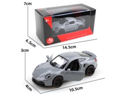 Miniatura de Carro em Metal Fundido, Escala 1/36, Brinquedo Infantil MDUG