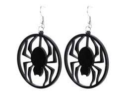 2026-3pcs Pendientes De Halloween Aranha Gótica Escura De Acrílico Pendentes Para Festa