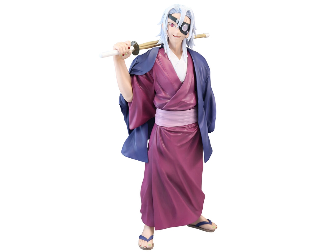 Demon Slayer Kimetsu No Yaiba Giyu Tengen Uzui Ichibansho Figura 27cm Banpresto