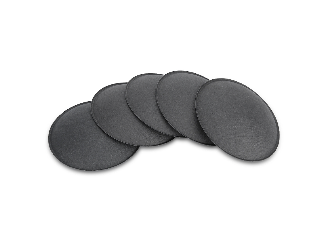 Kit de 5 Tampas Protetoras de Papel para Subwoofer 110 Mm, Palcos, Karaokês CHABERLU