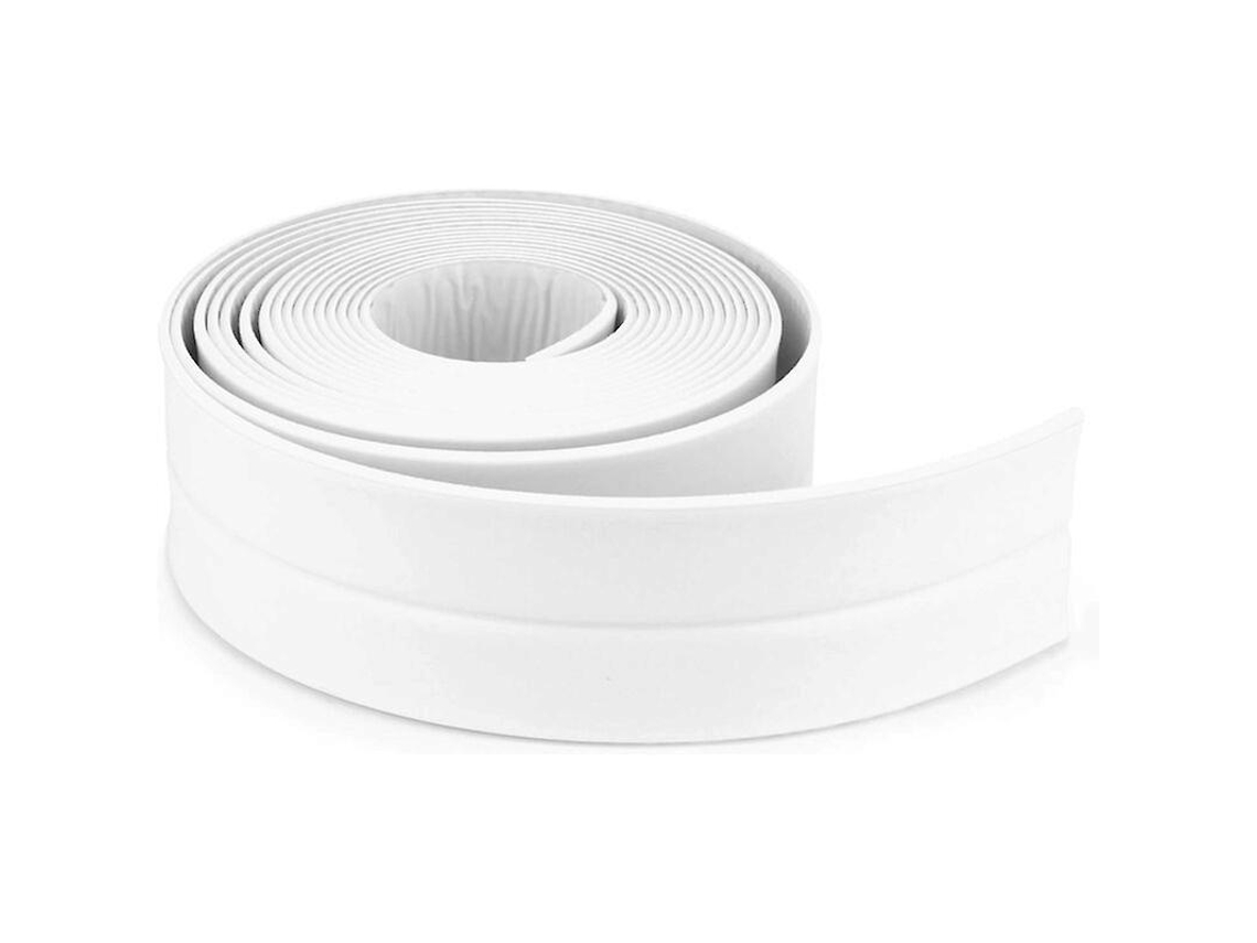 Tira de selagem de silicone, 330x3.8cm, resistente a mofo, com tesoura | S/MARCA