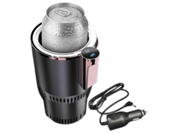 Aquecedor e refrigerador de copos 2 em 1 Slowmoose para carro com funções de resfriamento e aquecimento, isolamento térmico para bebidas e copos.