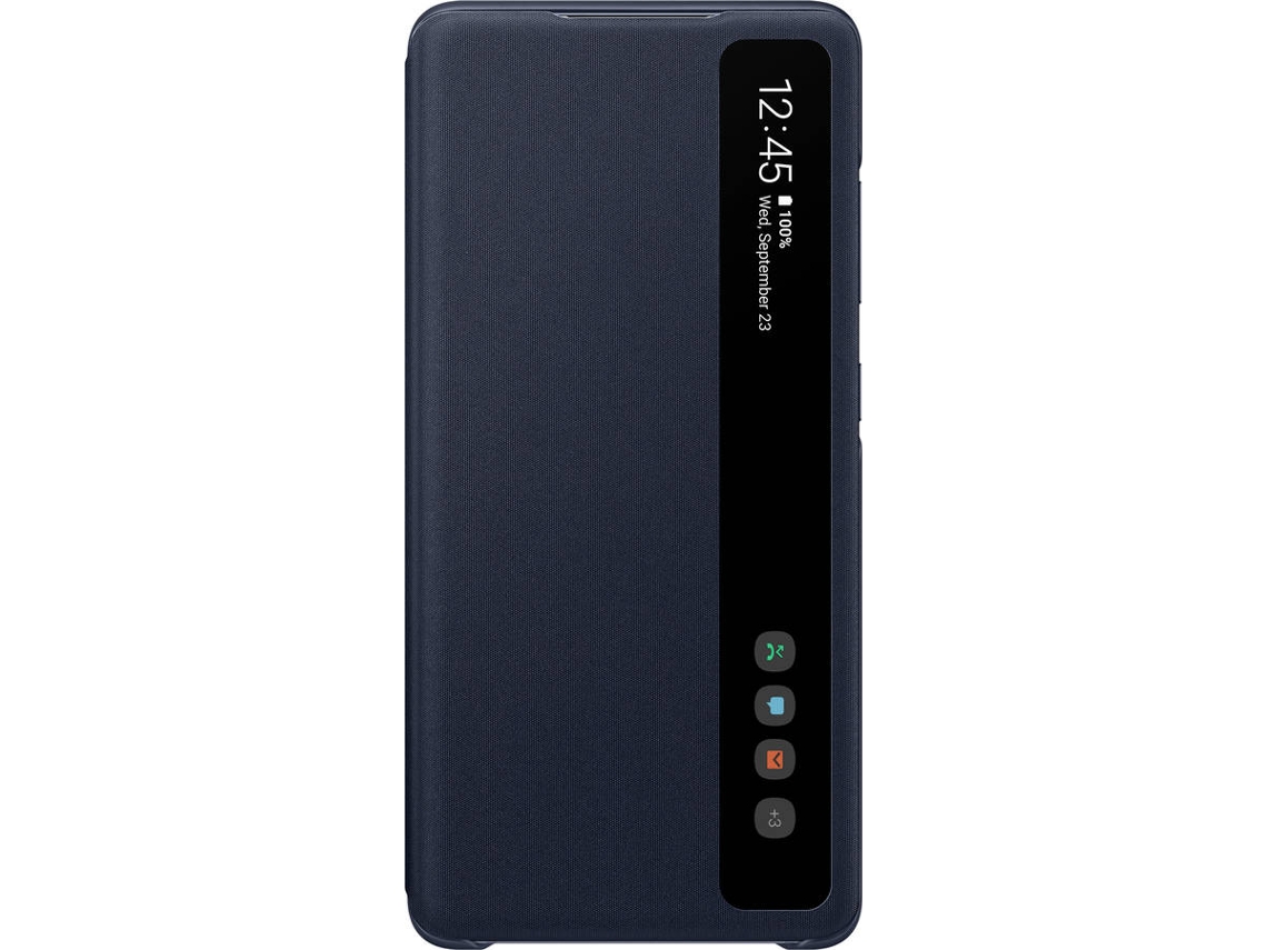 Capa Galaxy S20 SAMSUNG FE Clear View Azul