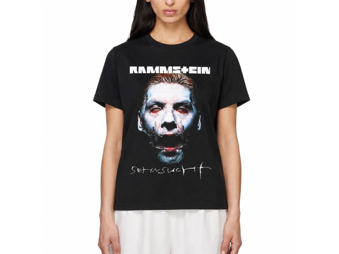 Rockinstone T-shirt Rammstein Band Sehnsucht – Schneider Size:xl