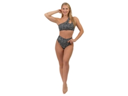 Top de Biquíni São Gonçalo Zebra Preto M Mulhernebbia